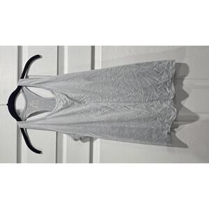 Nike Women's Light Gray Racerback Tank Top